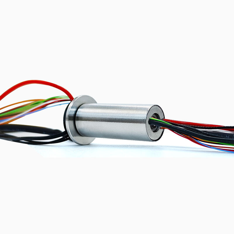 Miniature Military Slip Ring 12.7mm OD with 32 Channels and Stainless Steel Housing for Demanding Applications