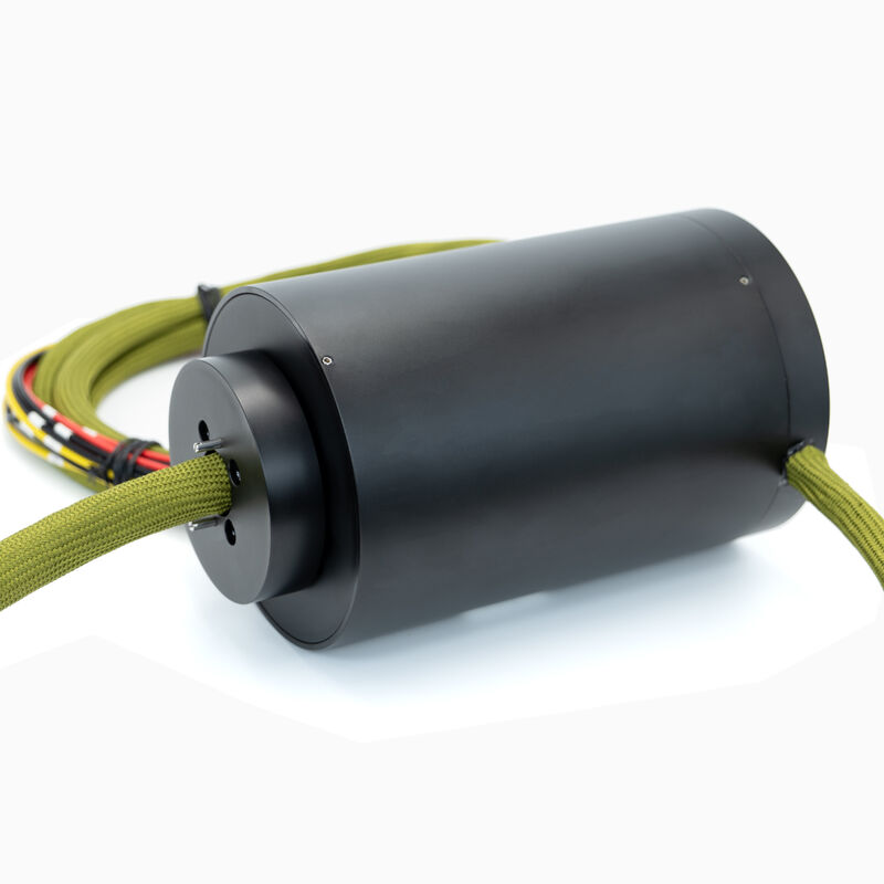 Marine-proven Slip Ring with 180A Power and Gigabit Ethernet, Compliant with MIL-STD-810G Standards for Buoys and Cranes
