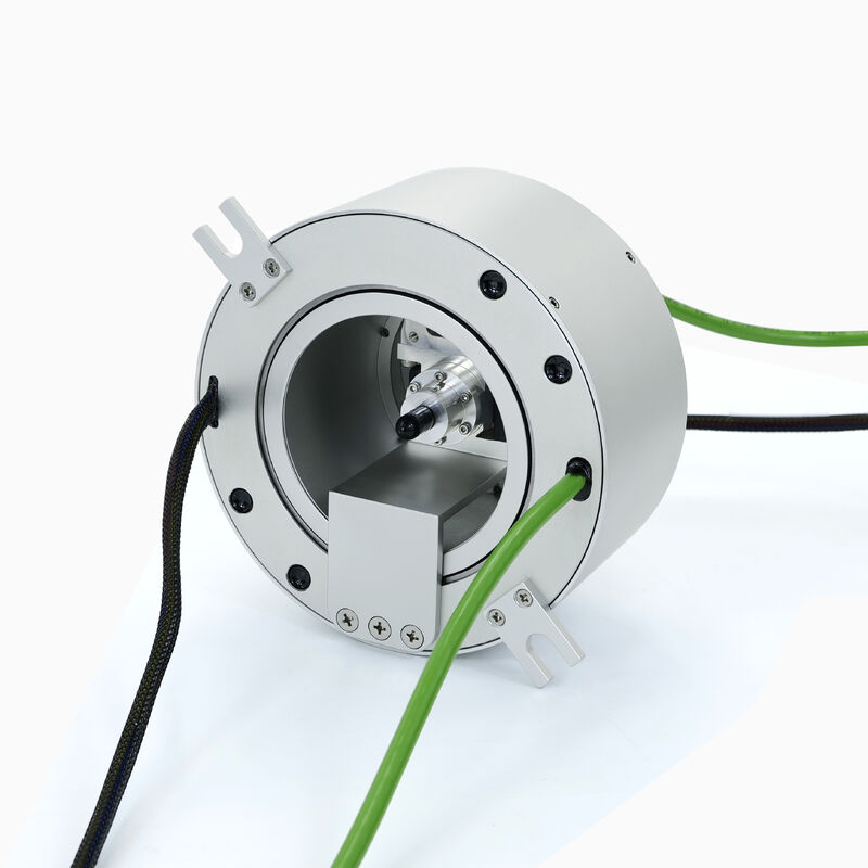 Waveguide-Coaxial Rotary Joint with Integrated Ethernet & Power Transmission for 13.75-14.5GHz Frequency Range and 380VAC/VDC Voltage Rating