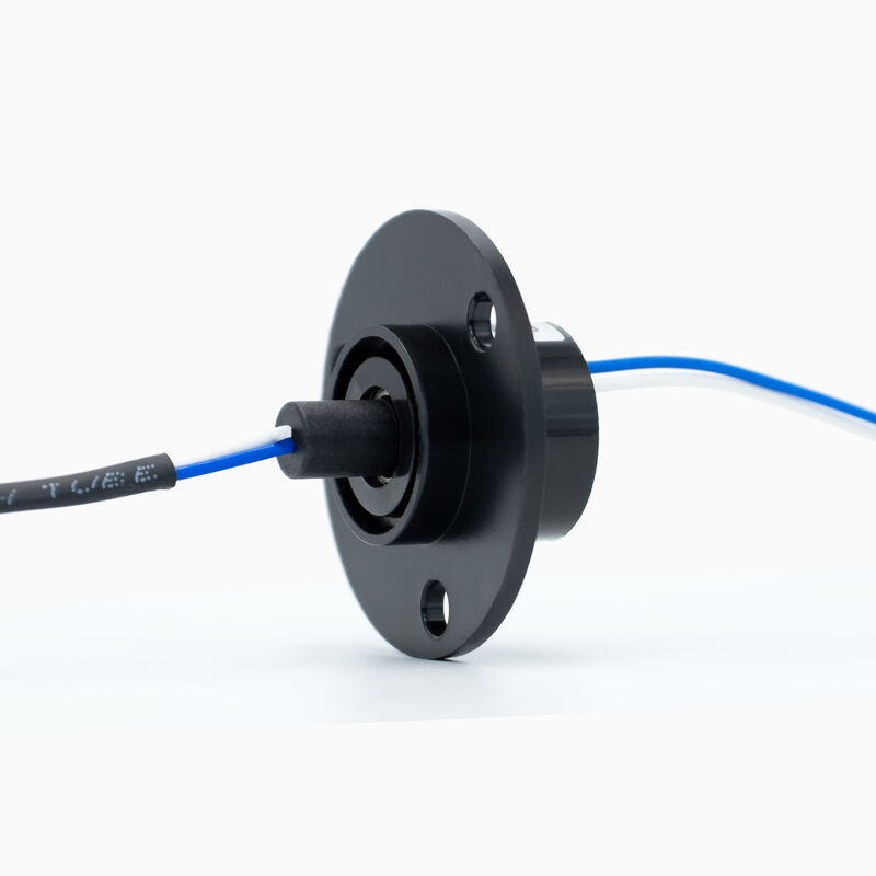 Compact Slip Ring for Combined Signal and Power Transmission with 48VDC and 300rpm