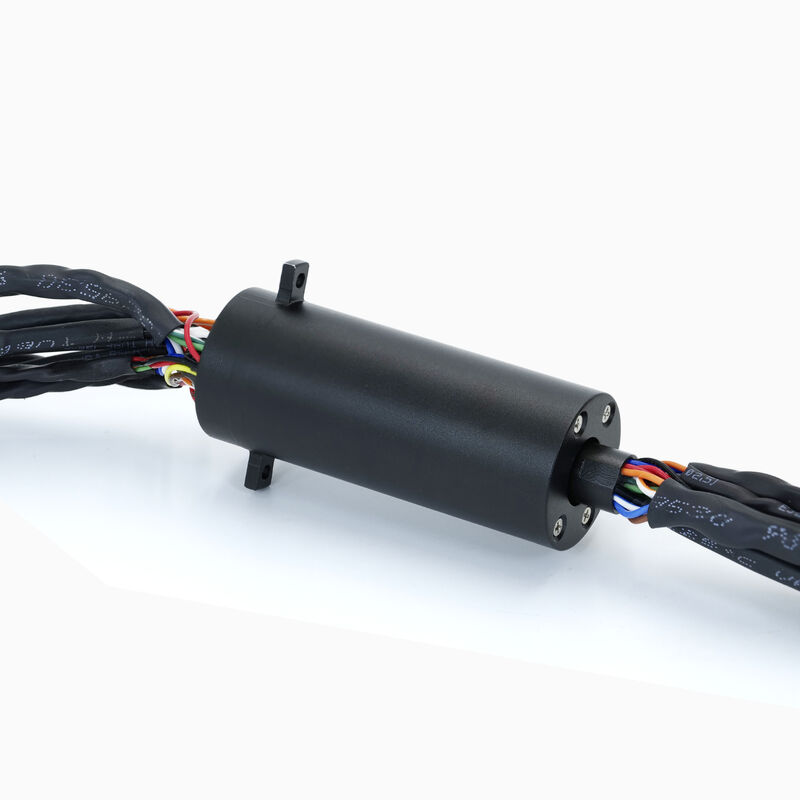 High-Speed 300rpm Slip Ring with 1 Gigabit Ethernet Channel and HD-SDI2.0 Transmission for Industrial Applications