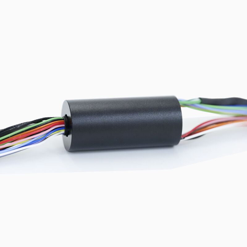 100M Ethernet and High Definition Video Slip Ring with 16 Power Transfer for Seamless Data and Power Transmission