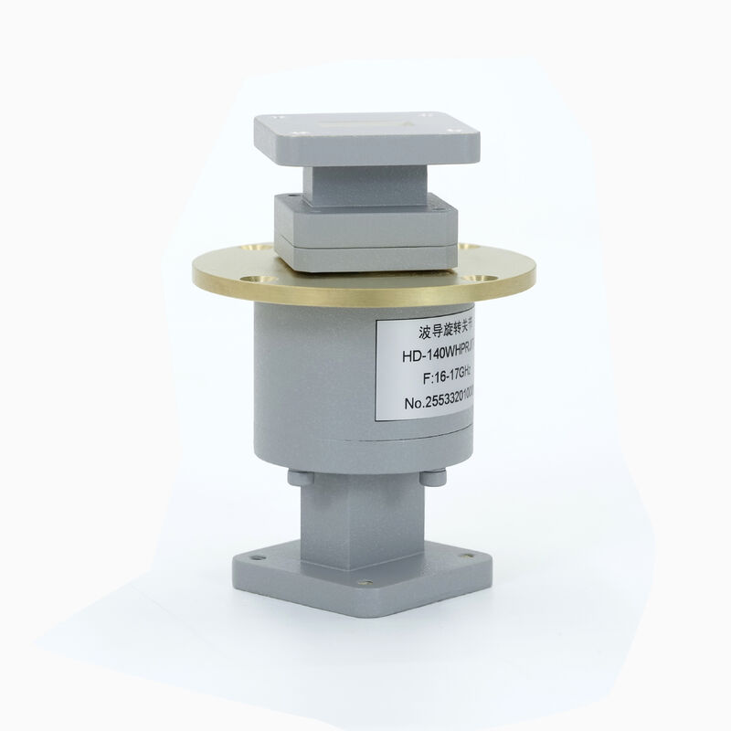 Single Channel Waveguide Rotary Joint with WR15-WR510 Interface and Low Insertion Loss for RF Applications