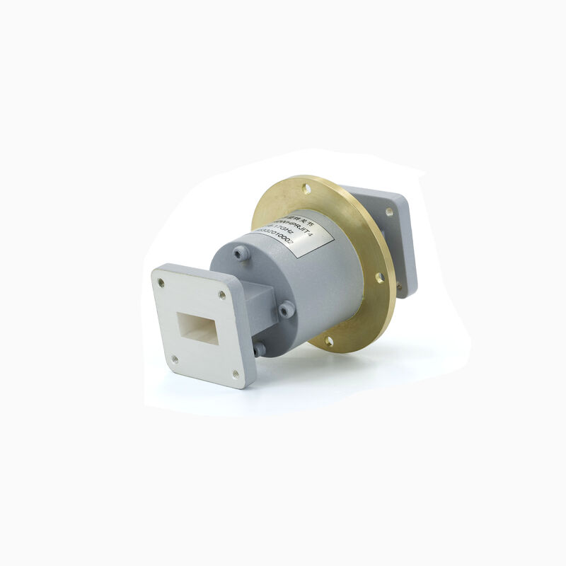 Single Channel Waveguide Rotary Joint with WR15-WR510 Interface and Low Insertion Loss for RF Applications