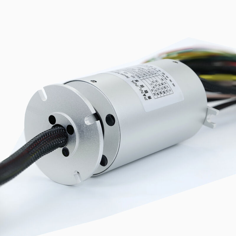 1-Channel DC-3GHz Coaxial Rotary Joint with 22 Power Transfer Channels and Low Insertion Loss