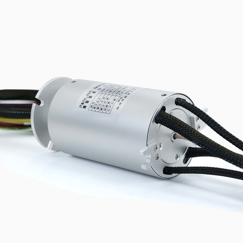 1-Channel DC-3GHz Coaxial Rotary Joint with 22 Power Transfer Channels and Low Insertion Loss