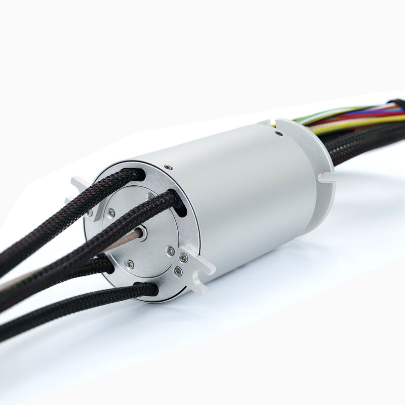 1-Channel DC-3GHz Coaxial Rotary Joint with 22 Power Transfer Channels and Low Insertion Loss