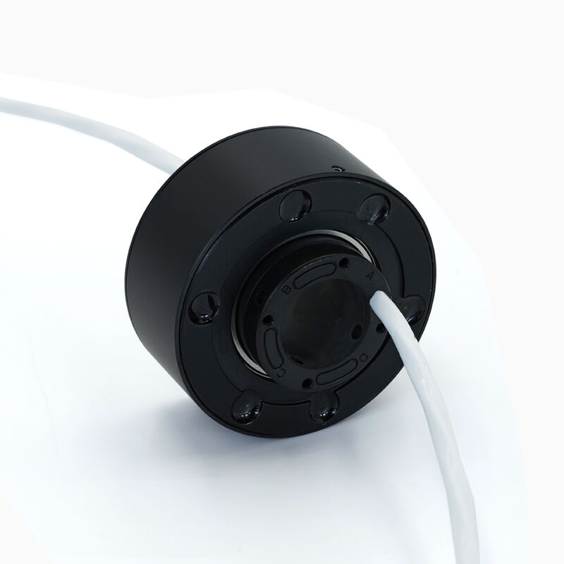 3 Channel 10A Through Bore Slip Ring with IP65 Protection and AFPF Cable