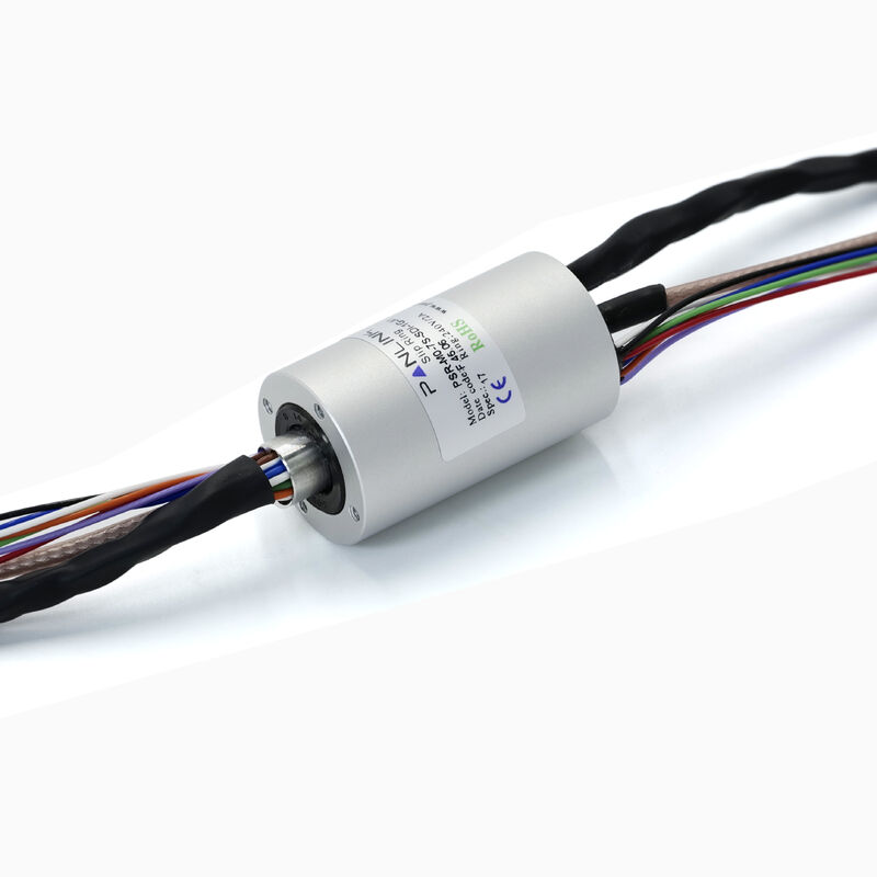 HD-SDI Slip Ring with 1.46inch Length and 1 Gigabit Ethernet Transfer Featuring IP67 Protection