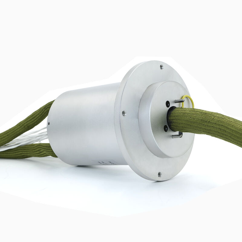 MIL-STD-461F Military Slip Ring with Gigabit Ethernet and 120km/h Wind Survival for EO/IR Gimbals
