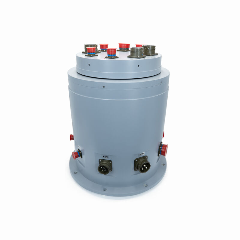 Heavy-duty Military Slip Ring with 100 Power Channels, Gigabit Ethernet, and MIL-STD-810H Compliance for Naval & Radar Systems