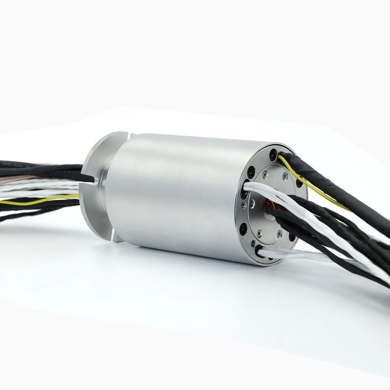 MIL-STD-461G/810G Compliant Military Slip Ring with 47 Signals and 5 Power Circuits at 50rpm