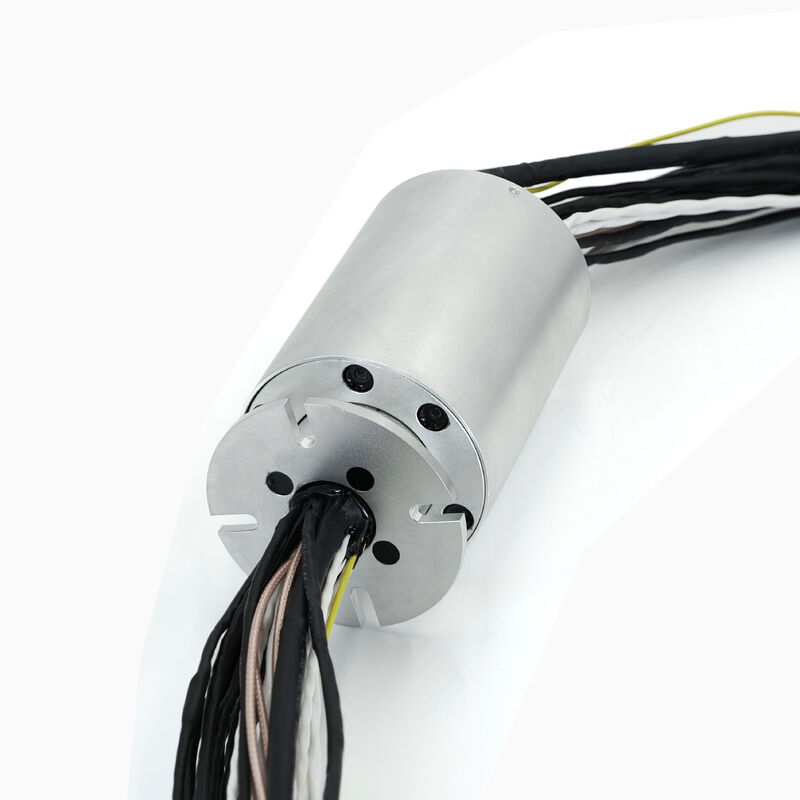 MIL-STD-461G/810G Compliant Military Slip Ring with 47 Signals and 5 Power Circuits at 50rpm
