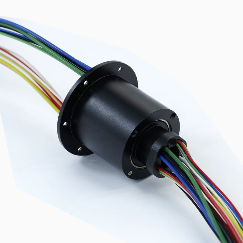 20-channel Miniature Through Bore Slip Ring with 0.53inch Bore and IP51 Protection