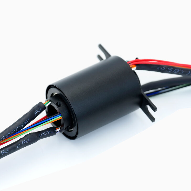 2 EtherCAT Channels Slip Ring with 0.51inch Bore and 300rpm Rotation Speed