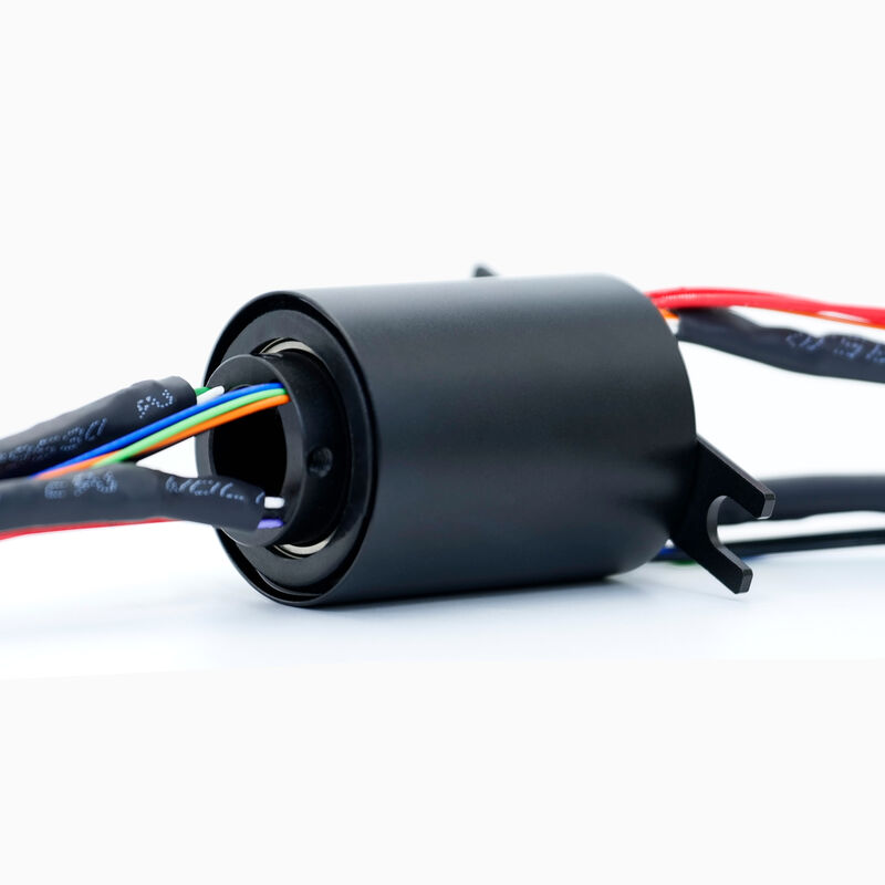 2 EtherCAT Channels Slip Ring with 0.51inch Bore and 300rpm Rotation Speed